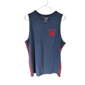 Y2k Abercrombie & Fitch Men's size Medium Muscle Grungecore Streetwear Tank Top